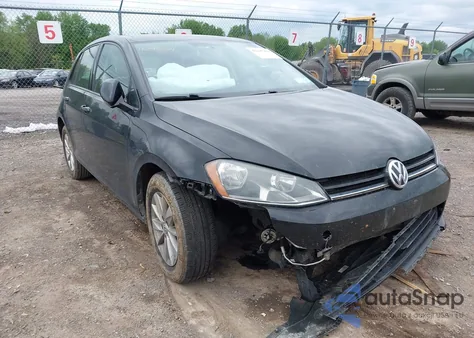 2015 Volkswagen Golf Tsi S 4-Door/Tsi Se 4-Door/Tsi Sel 4-Door z USA, uszkodzony, nr VIN 3VW217AU6FM010535